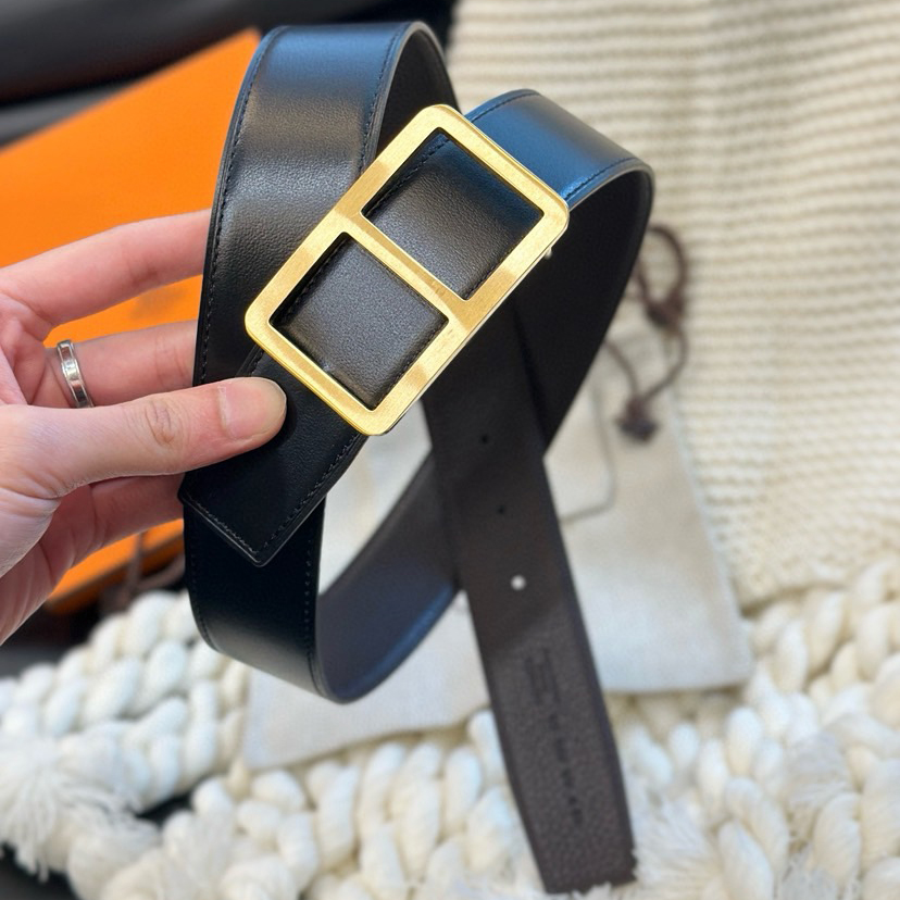 Hermes Designer Belt Mens Belts Womens Brand Belt Luxury Belt Length 100-125cm Woman Men Belt Fashion Classics Casual Letter Smooth Buckle Designer High Quality Belt