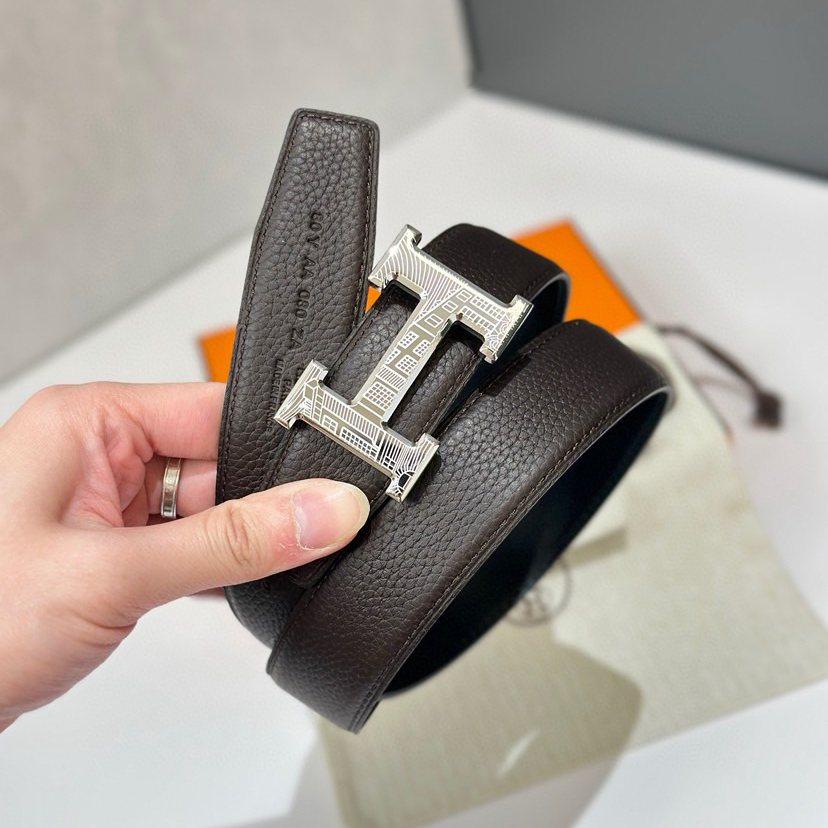 Hermes Designer Belt Mens Belts Womens Brand Belt Luxury Belt Length 100-125cm Woman Men Belt Fashion Classics Casual Letter Smooth Buckle Designer High Quality Belt