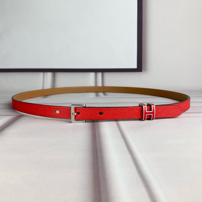 Hermes Belts for Women Designer Belt Womens Formal Smooth Buckle Woman Narrow Genuine Leather Golden Bronze Cowhide Design Thin Optional High Quality