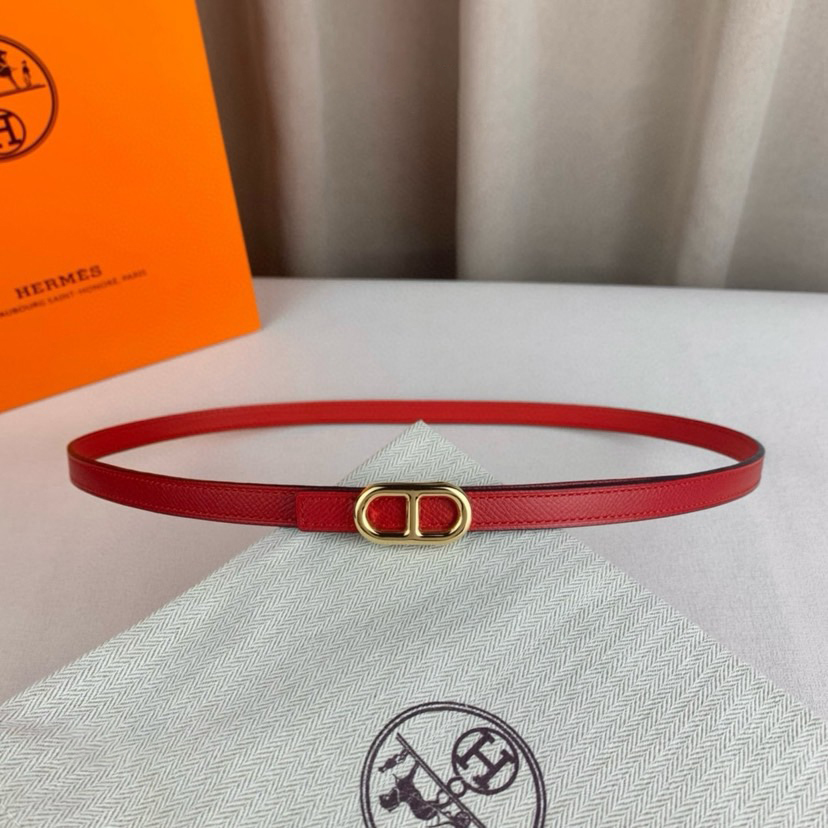 Hermes Belts for Women Designer Belt Womens Formal Smooth Buckle Woman Narrow Genuine Leather Golden Bronze Cowhide Design Thin Optional High Quality