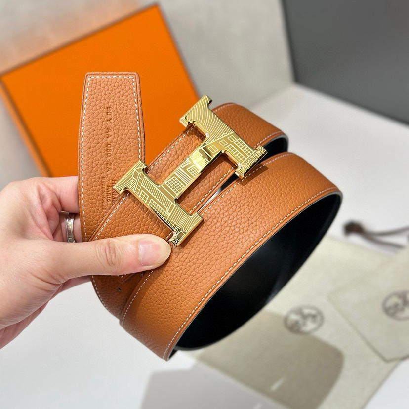 Hermes Designer Belt Mens Belts Womens Brand Belt Luxury Belt Length 100-125cm Woman Men Belt Fashion Classics Casual Letter Smooth Buckle Designer High Quality Belt