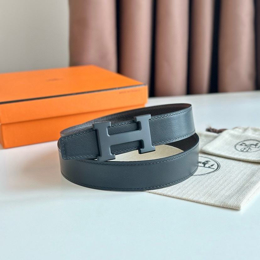 Hermes Belts For Women Designer Belt Womens Formal Smooth Buckle Woman Narrow Genuine Leather Golden Bronze Cowhide Design Thin Optional High Quality