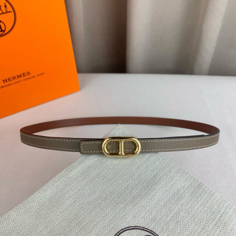 Hermes Belts for Women Designer Belt Womens Formal Smooth Buckle Woman Narrow Genuine Leather Golden Bronze Cowhide Design Thin Optional High Quality