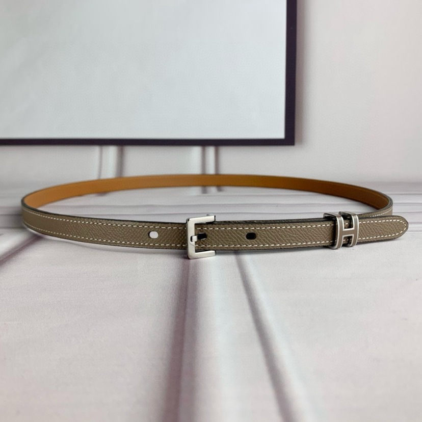 Hermes Belts for Women Designer Belt Womens Formal Smooth Buckle Woman Narrow Genuine Leather Golden Bronze Cowhide Design Thin Optional High Quality