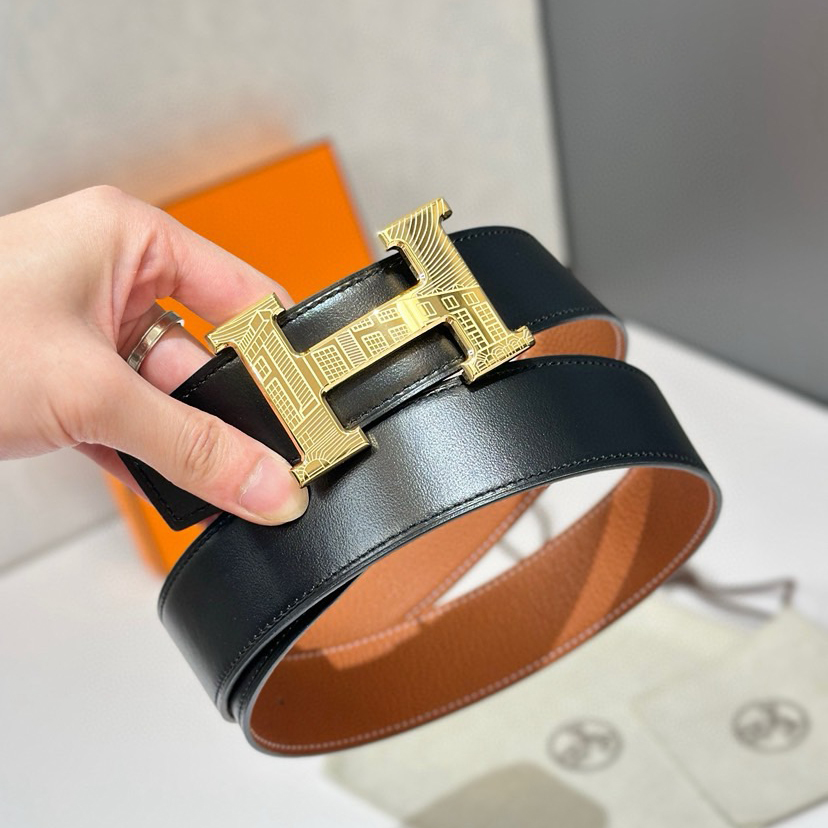 Hermes Designer Belt Mens Belts Womens Brand Belt Luxury Belt Length 100-125cm Woman Men Belt Fashion Classics Casual Letter Smooth Buckle Designer High Quality Belt