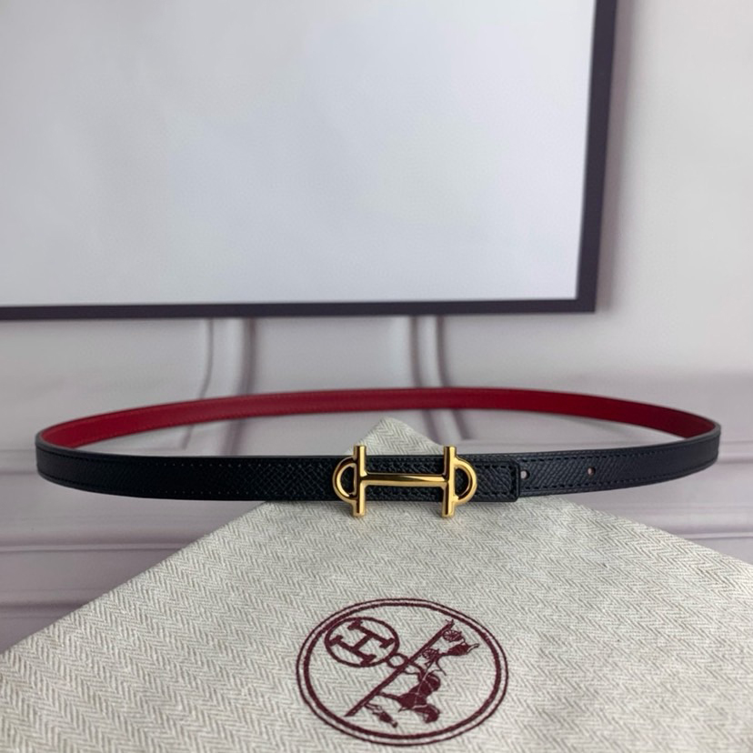 Hermes Belts for Women Designer Belt Womens Formal Smooth Buckle Woman Narrow Genuine Leather Golden Bronze Cowhide Design Thin Optional High Quality