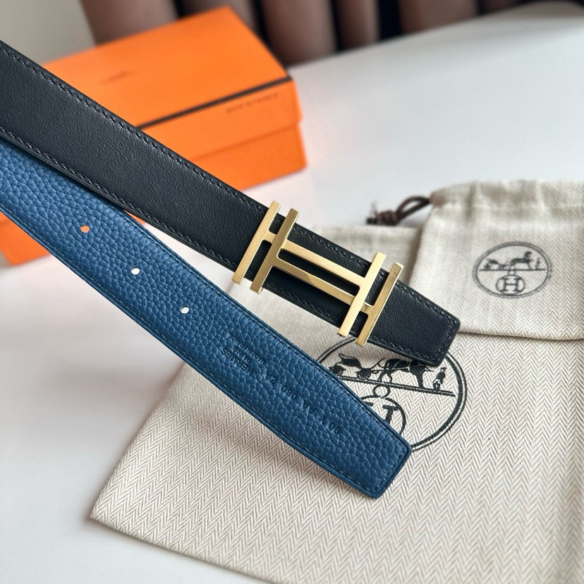 Hermes Belts For Women Designer Belt Womens Formal Smooth Buckle Woman Narrow Genuine Leather Golden Bronze Cowhide Design Thin Optional High Quality