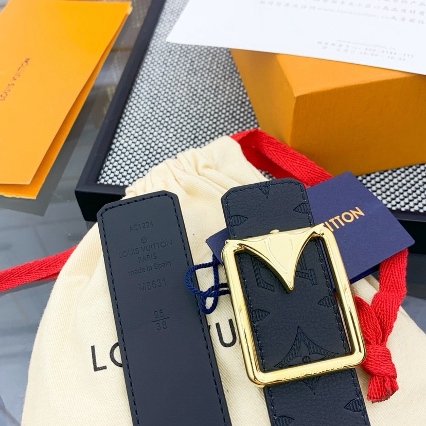 LV Designer Belt Mens Belts Womens Brand Belt Luxury Belt Length 100-125cm Woman Men Belt Fashion Classics Casual Letter Smooth Buckle Designer High Quality Belt