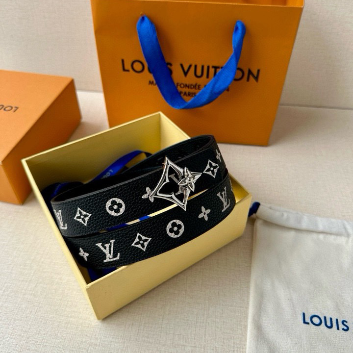 LV Belts for Women Designer Belt Womens Formal Smooth Buckle Woman Narrow Genuine Leather Golden Bronze Cowhide Design Thin Optional High Quality