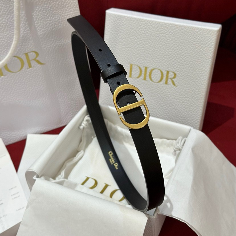 Dior Belts for Women Designer Belt Womens Formal Smooth Buckle Woman Narrow Genuine Leather Golden Bronze Cowhide Design Thin Optional High Quality