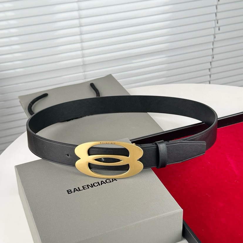 BALENCIAGA Designer Belt Mens Belts Womens Brand Belt Luxury Belt Length 100-125cm Woman Men Belt Fashion Classics Casual Letter Smooth Buckle Designer High Quality Belt