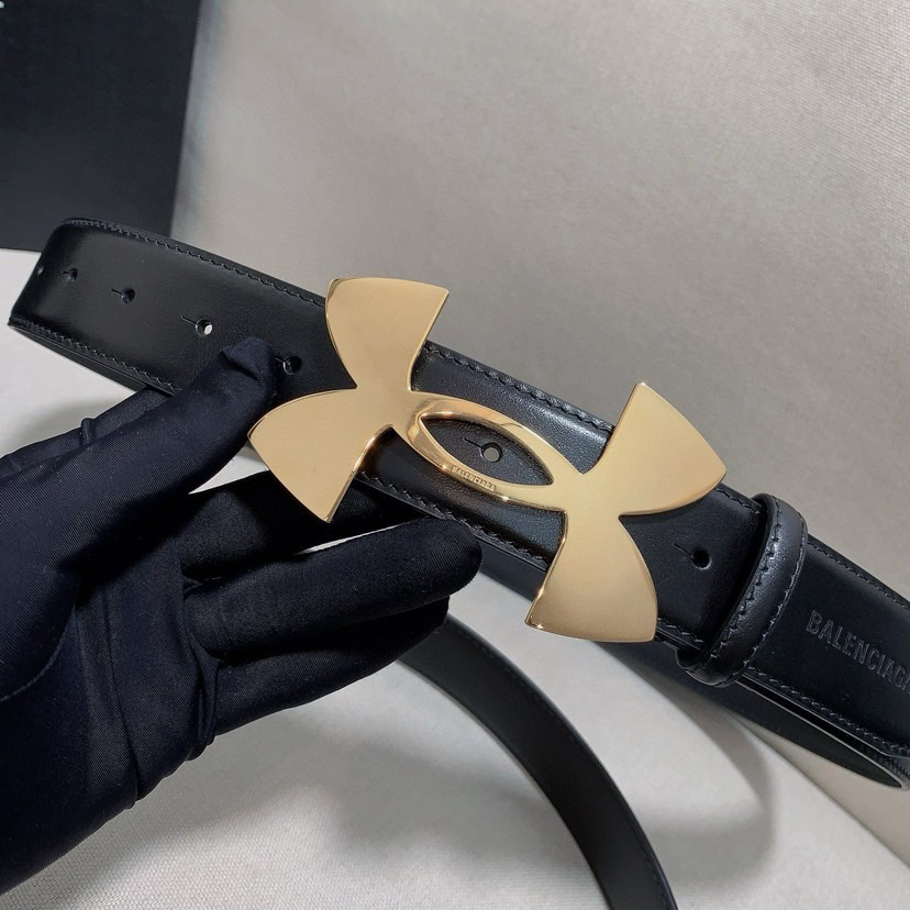 BALENCIAGA Classic Designer Belt Belts For Women Man Designer Casual Letter Smooth Buckle Belt Couple Lovers Style