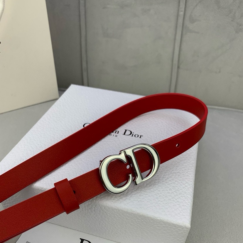 Dior Belts For Women Designer Belt Womens Formal Smooth Buckle Woman Narrow Genuine Leather Golden Bronze Cowhide Design Thin Optional High Quality