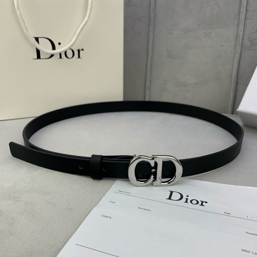Dior Belts For Women Designer Belt Womens Formal Smooth Buckle Woman Narrow Genuine Leather Golden Bronze Cowhide Design Thin Optional High Quality