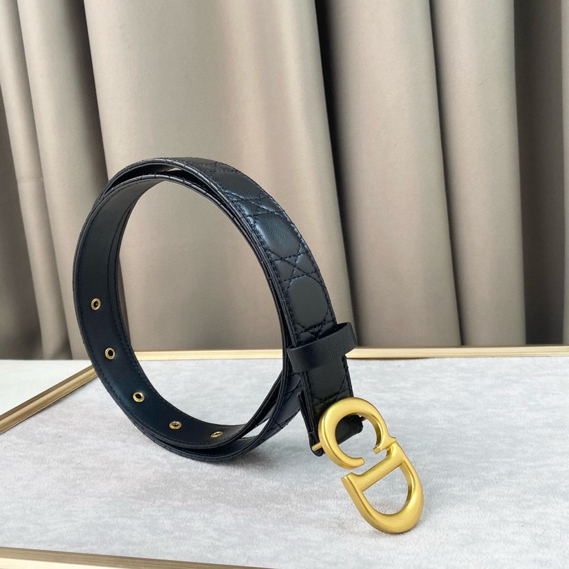 Dior Belts For Women Designer Belt Womens Formal Smooth Buckle Woman Narrow Genuine Leather Golden Bronze Cowhide Design Thin Optional High Quality