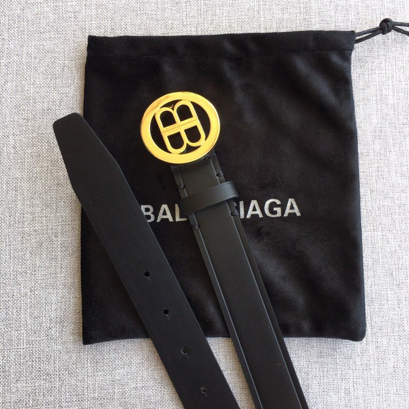 BALENCIAGA Belts For Women Designer Belt Womens Formal Smooth Buckle Woman Narrow Genuine Leather Golden Bronze Cowhide Design Thin Optional High Quality