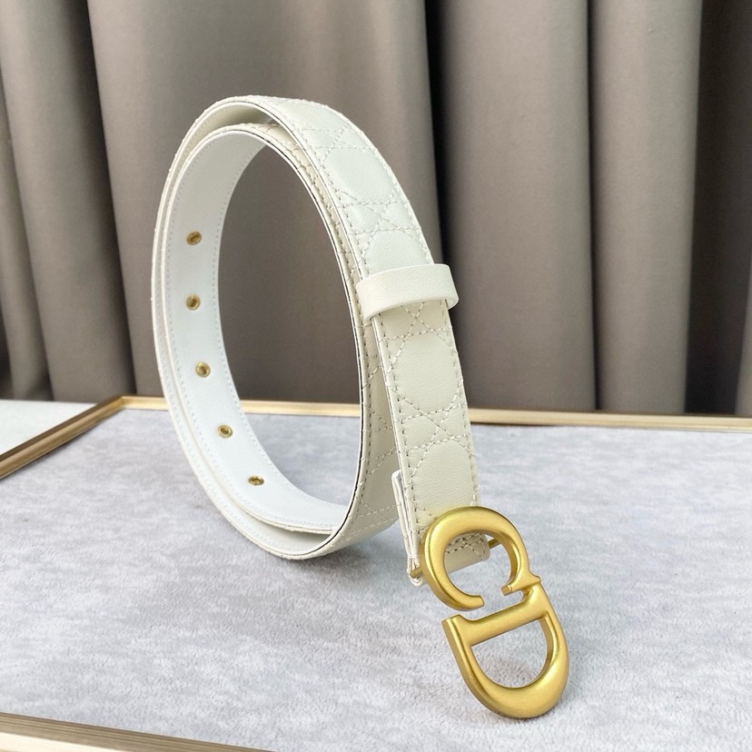 Dior Belts For Women Designer Belt Womens Formal Smooth Buckle Woman Narrow Genuine Leather Golden Bronze Cowhide Design Thin Optional High Quality
