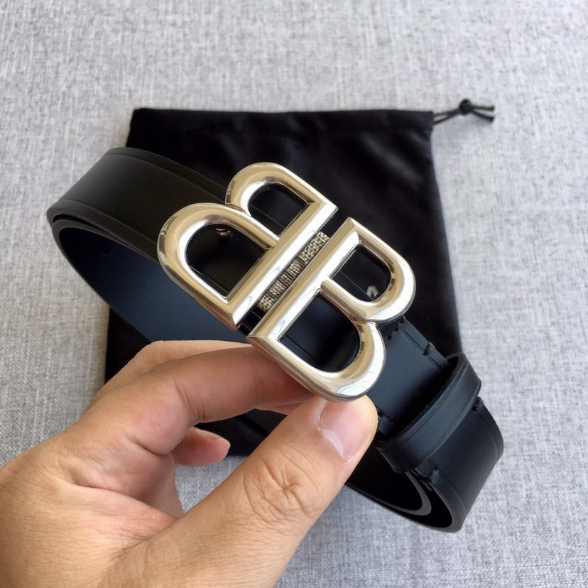BALENCIAGA Belts For Women Designer Belt Womens Formal Smooth Buckle Woman Narrow Genuine Leather Golden Bronze Cowhide Design Thin Optional High Quality