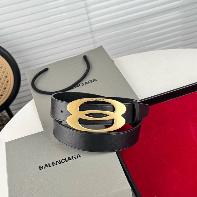 BALENCIAGA Designer Belt Mens Belts Womens Brand Belt Luxury Belt Length 100-125cm Woman Men Belt Fashion Classics Casual Letter Smooth Buckle Designer High Quality Belt