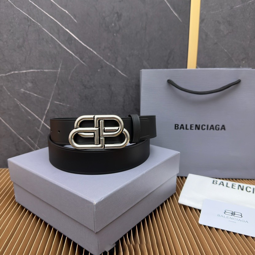 BALENCIAGA Designer Belt Mens Belts Womens Brand Belt Luxury Belt Length 100-125cm Woman Men Belt Fashion Classics Casual Letter Smooth Buckle Designer High Quality Belt