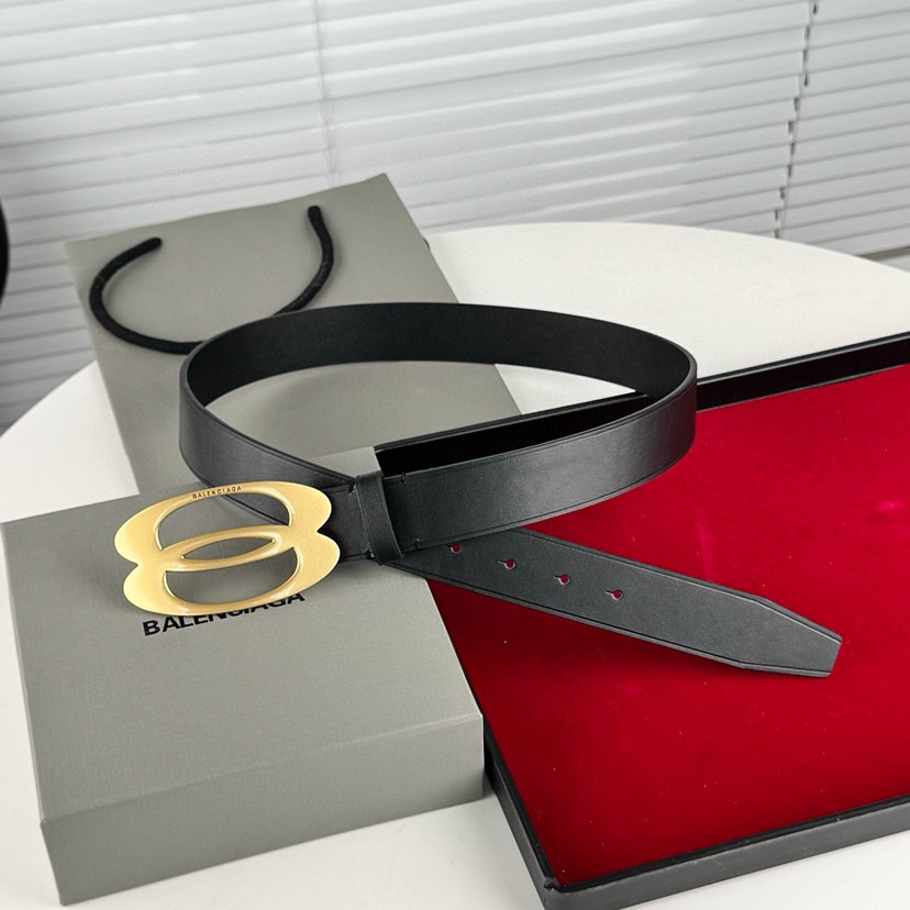 BALENCIAGA Designer Belt Mens Belts Womens Brand Belt Luxury Belt Length 100-125cm Woman Men Belt Fashion Classics Casual Letter Smooth Buckle Designer High Quality Belt
