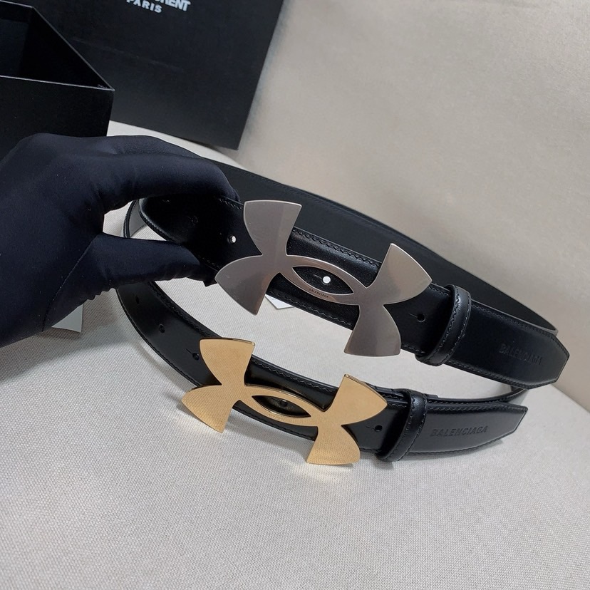 BALENCIAGA Classic Designer Belt Belts For Women Man Designer Casual Letter Smooth Buckle Belt Couple Lovers Style