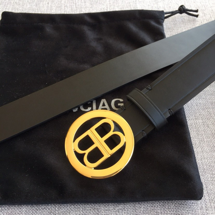 BALENCIAGA Belts For Women Designer Belt Womens Formal Smooth Buckle Woman Narrow Genuine Leather Golden Bronze Cowhide Design Thin Optional High Quality