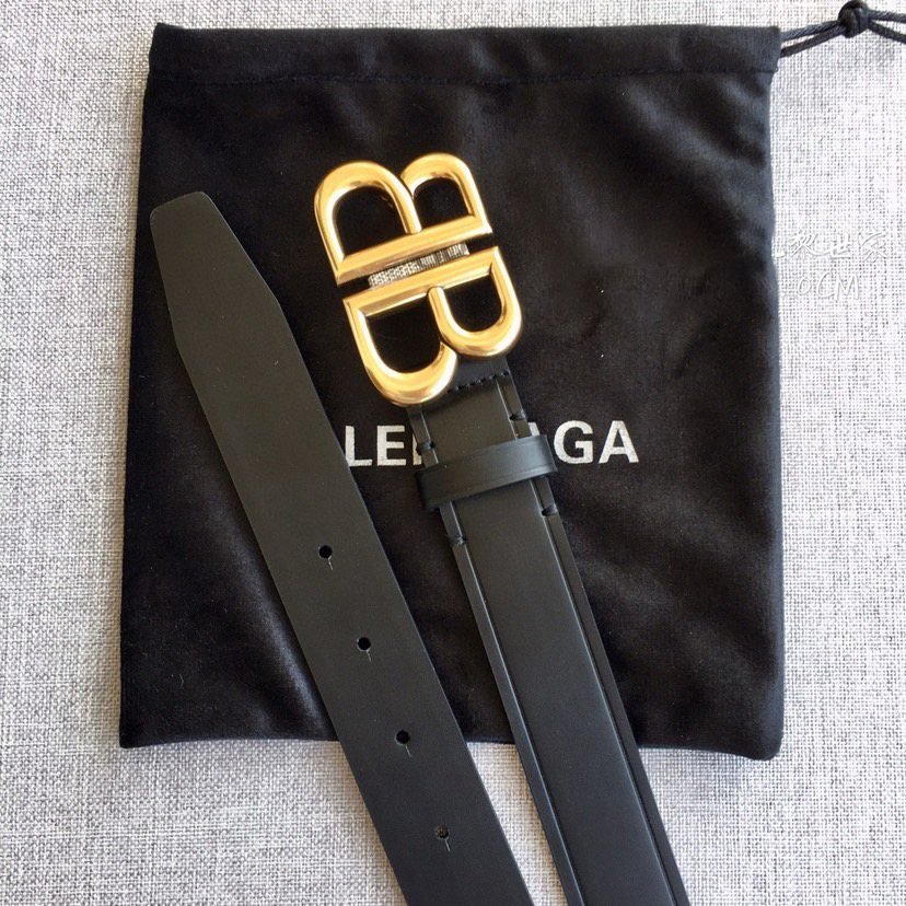 BALENCIAGA Belts For Women Designer Belt Womens Formal Smooth Buckle Woman Narrow Genuine Leather Golden Bronze Cowhide Design Thin Optional High Quality