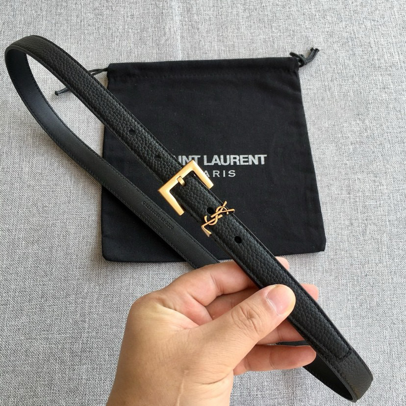 YSL Belts For Women Designer Belt Womens Formal Smooth Buckle Woman Narrow Genuine Leather Golden Bronze Cowhide Design Thin Optional High Quality