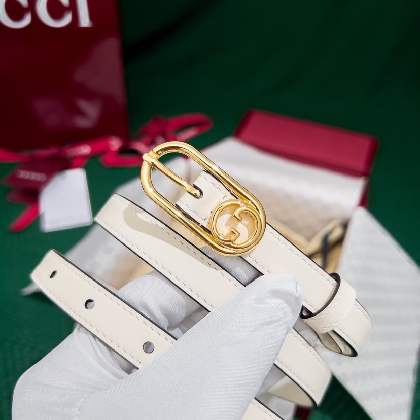 Gucci Belts For Women Designer Belt Womens Formal Smooth Buckle Woman Narrow Genuine Leather Golden Bronze Cowhide Design Thin Optional High Quality