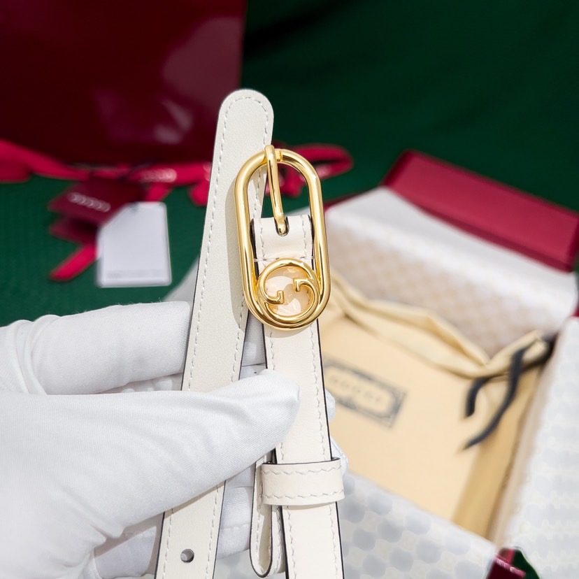 Gucci Belts For Women Designer Belt Womens Formal Smooth Buckle Woman Narrow Genuine Leather Golden Bronze Cowhide Design Thin Optional High Quality