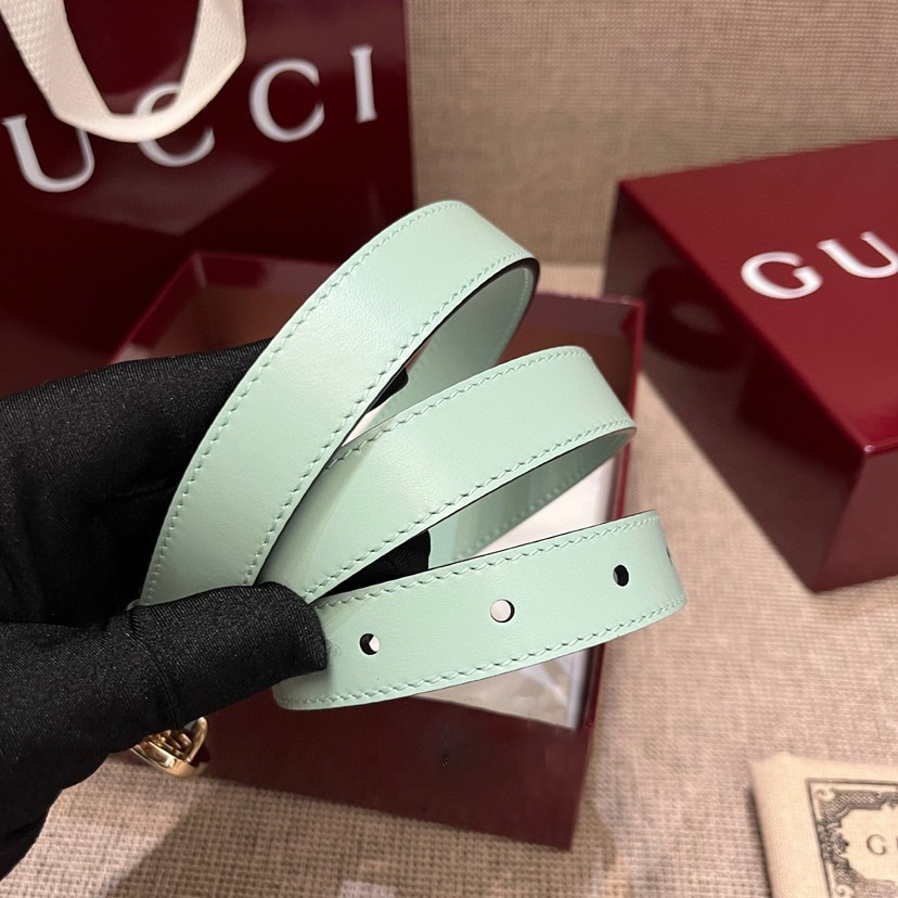 Gucci Belts For Women Designer Belt Womens Formal Smooth Buckle Woman Narrow Genuine Leather Golden Bronze Cowhide Design Thin Optional High Quality