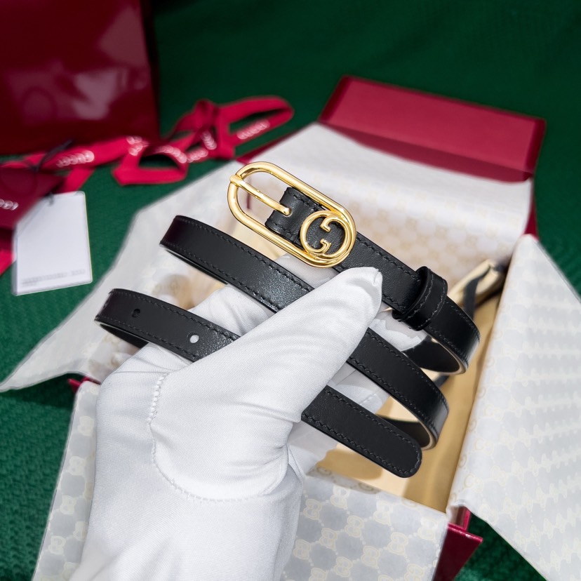 Gucci Belts For Women Designer Belt Womens Formal Smooth Buckle Woman Narrow Genuine Leather Golden Bronze Cowhide Design Thin Optional High Quality