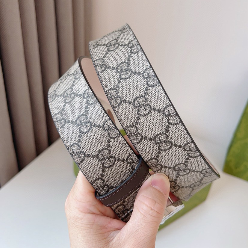 Gucci Circular Interlocking Double G Buckle, Accessories And Ready To Wear Items Continue To Rejuvenate And Present The Brand's Classic Details Simple Yet Elegant Style Suitable For Various Dressing Styles Belt Width: 4.0cm