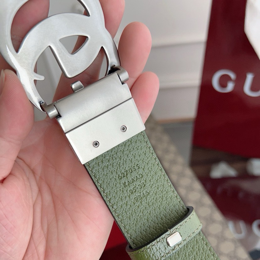 Gucci Classic Designer Belt Belts For Women Man Designer Casual Letter Smooth Buckle Belt Double-Sided Printed Patterned Cowhide Width 3.7cm Retro Gg Rotating Buckle Double-Sided Available