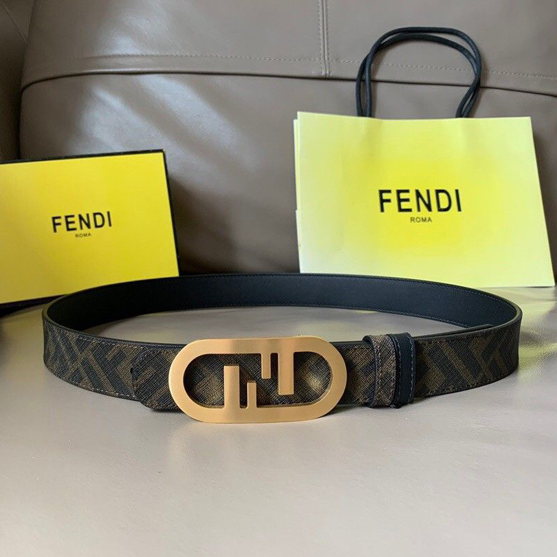 FENDI Designer Belt Mens Belts Womens Brand Belt Luxury Belt Length 100-125cm Woman Men Belt Fashion Classics Casual Letter Smooth Buckle Designer High Quality Belt
