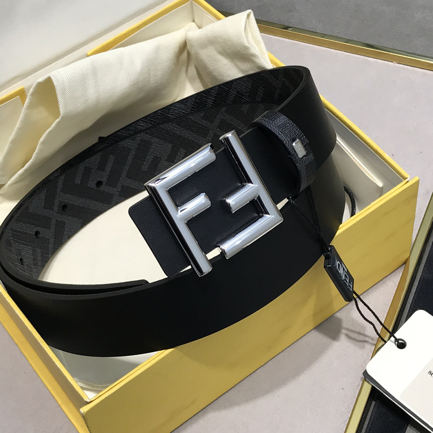 FENDI Designer Belt Mens Belts Womens Brand Belt Luxury Belt Length 100-125cm Woman Men Belt Fashion Classics Casual Letter Smooth Buckle Designer High Quality Belt