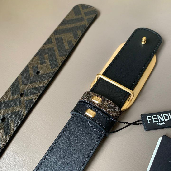 FENDI Designer Belt Mens Belts Womens Brand Belt Luxury Belt Length 100-125cm Woman Men Belt Fashion Classics Casual Letter Smooth Buckle Designer High Quality Belt