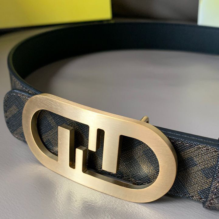 FENDI Designer Belt Mens Belts Womens Brand Belt Luxury Belt Length 100-125cm Woman Men Belt Fashion Classics Casual Letter Smooth Buckle Designer High Quality Belt