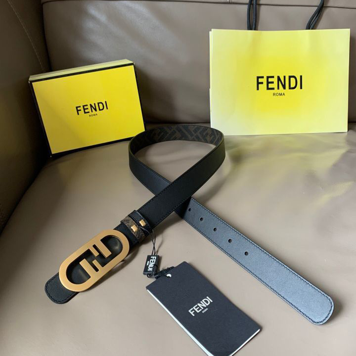 FENDI Designer Belt Mens Belts Womens Brand Belt Luxury Belt Length 100-125cm Woman Men Belt Fashion Classics Casual Letter Smooth Buckle Designer High Quality Belt