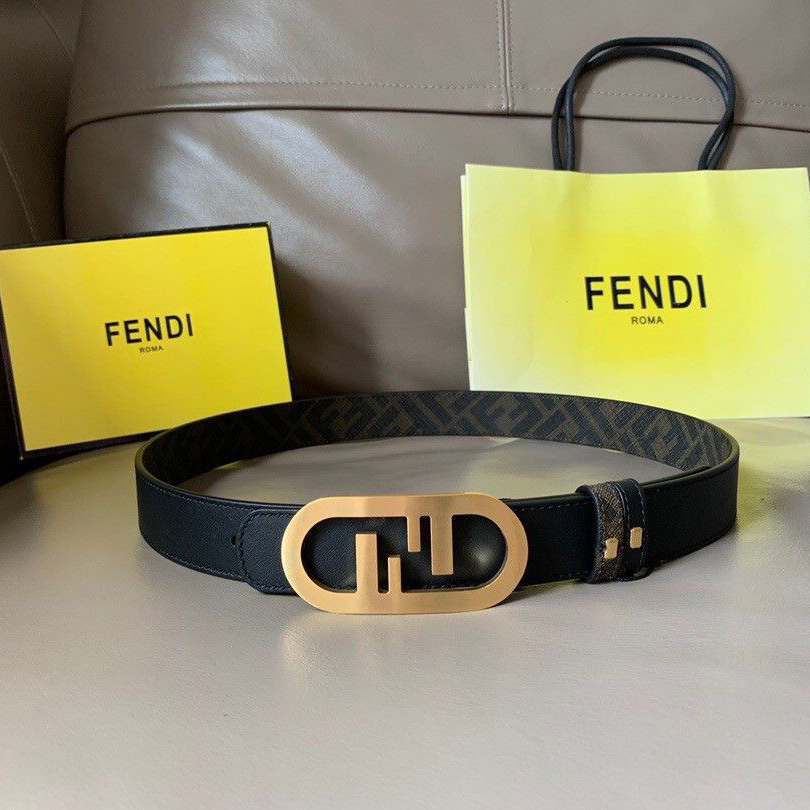 FENDI Designer Belt Mens Belts Womens Brand Belt Luxury Belt Length 100-125cm Woman Men Belt Fashion Classics Casual Letter Smooth Buckle Designer High Quality Belt