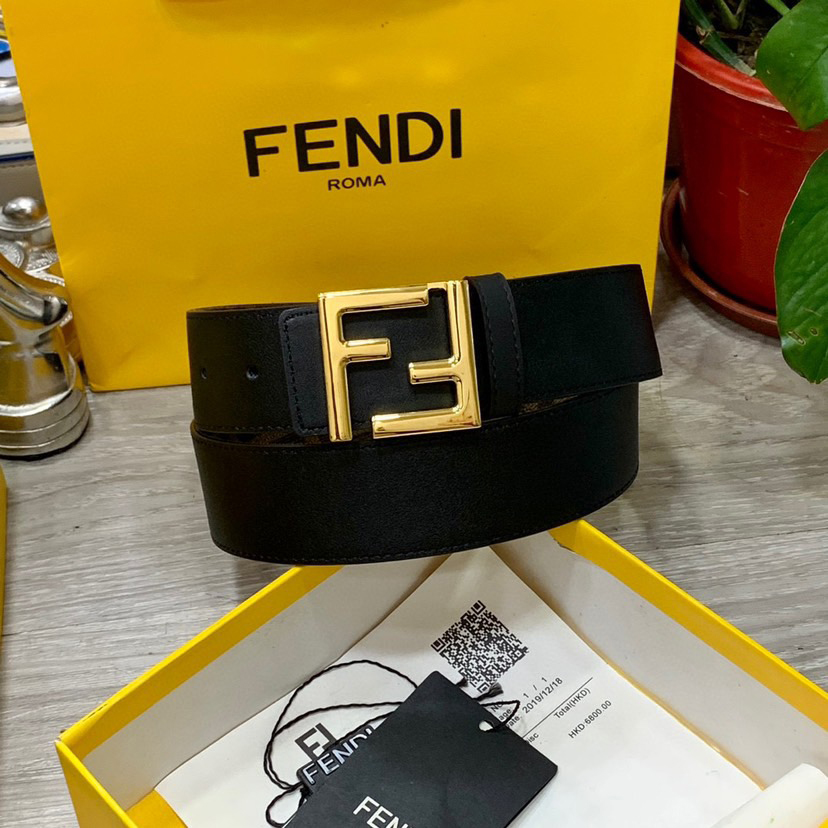 FENDI Designer Belt Mens Belts Womens Brand Belt Luxury Belt Length 100-125cm Woman Men Belt Fashion Classics Casual Letter Smooth Buckle Designer High Quality Belt