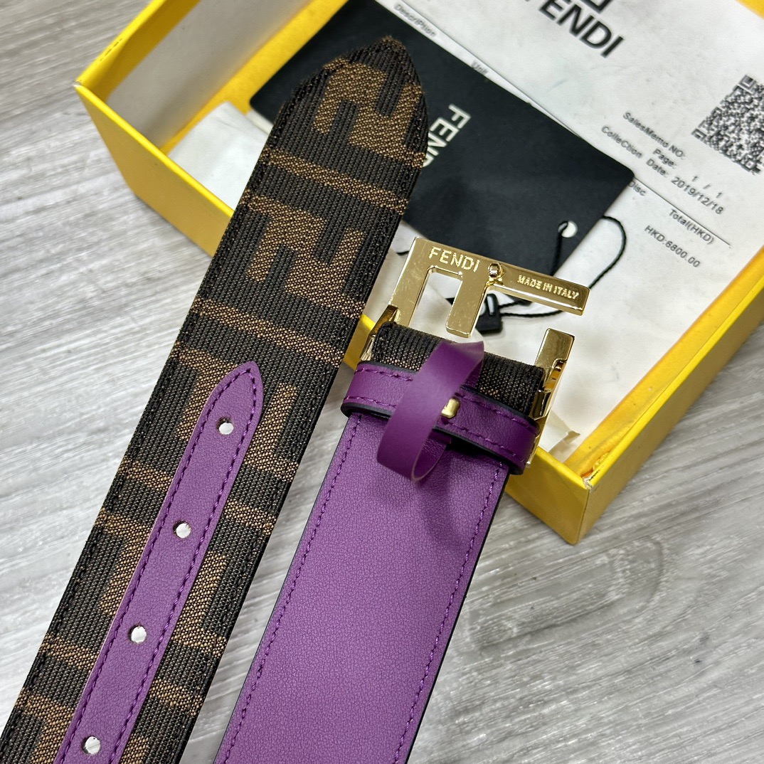 FENDI Designer Belt Mens Belts Womens Brand Belt Luxury Belt Length 100-125cm Woman Men Belt Fashion Classics Casual Letter Smooth Buckle Designer High Quality Belt