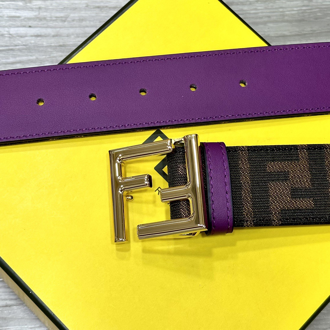 FENDI Designer Belt Mens Belts Womens Brand Belt Luxury Belt Length 100-125cm Woman Men Belt Fashion Classics Casual Letter Smooth Buckle Designer High Quality Belt