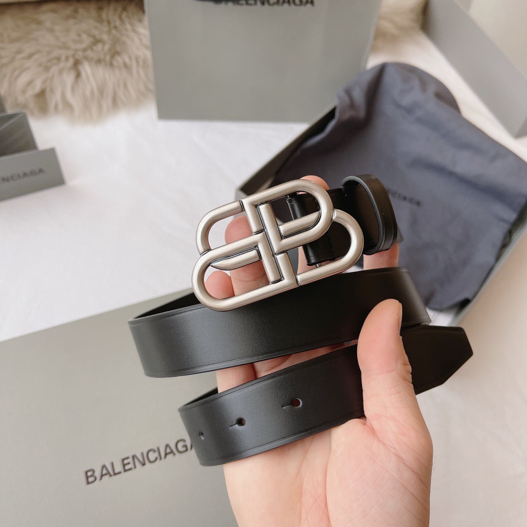 BALENCIAGA Designer Belt Mens Belts Womens Brand Belt Luxury Belt Length 100-125cm Woman Men Belt Fashion Classics Casual Letter Smooth Buckle Designer High Quality Belt