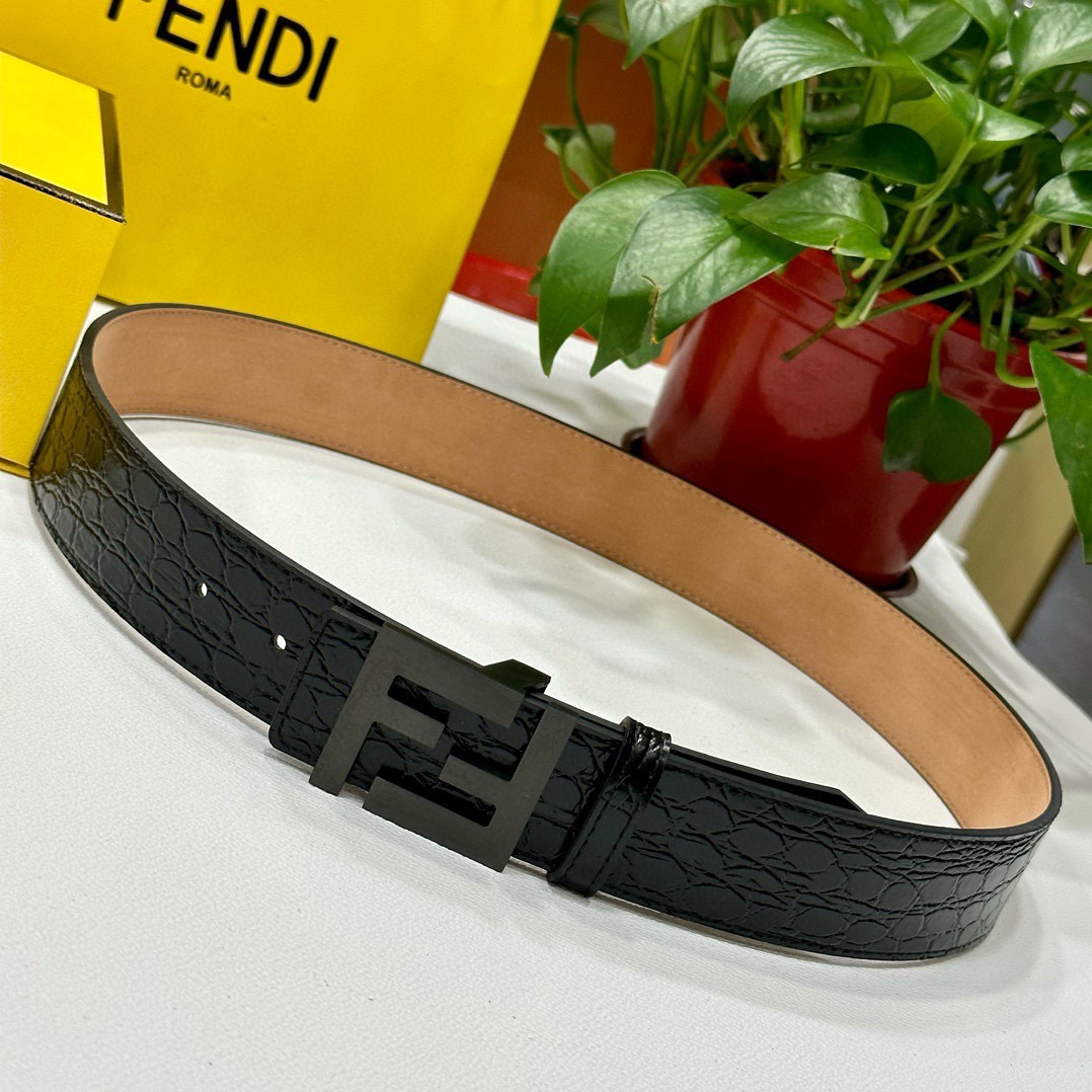 FENDI Designer Belt Mens Belts Womens Brand Belt Luxury Belt Length 100-125cm Woman Men Belt Fashion Classics Casual Letter Smooth Buckle Designer High Quality Belt