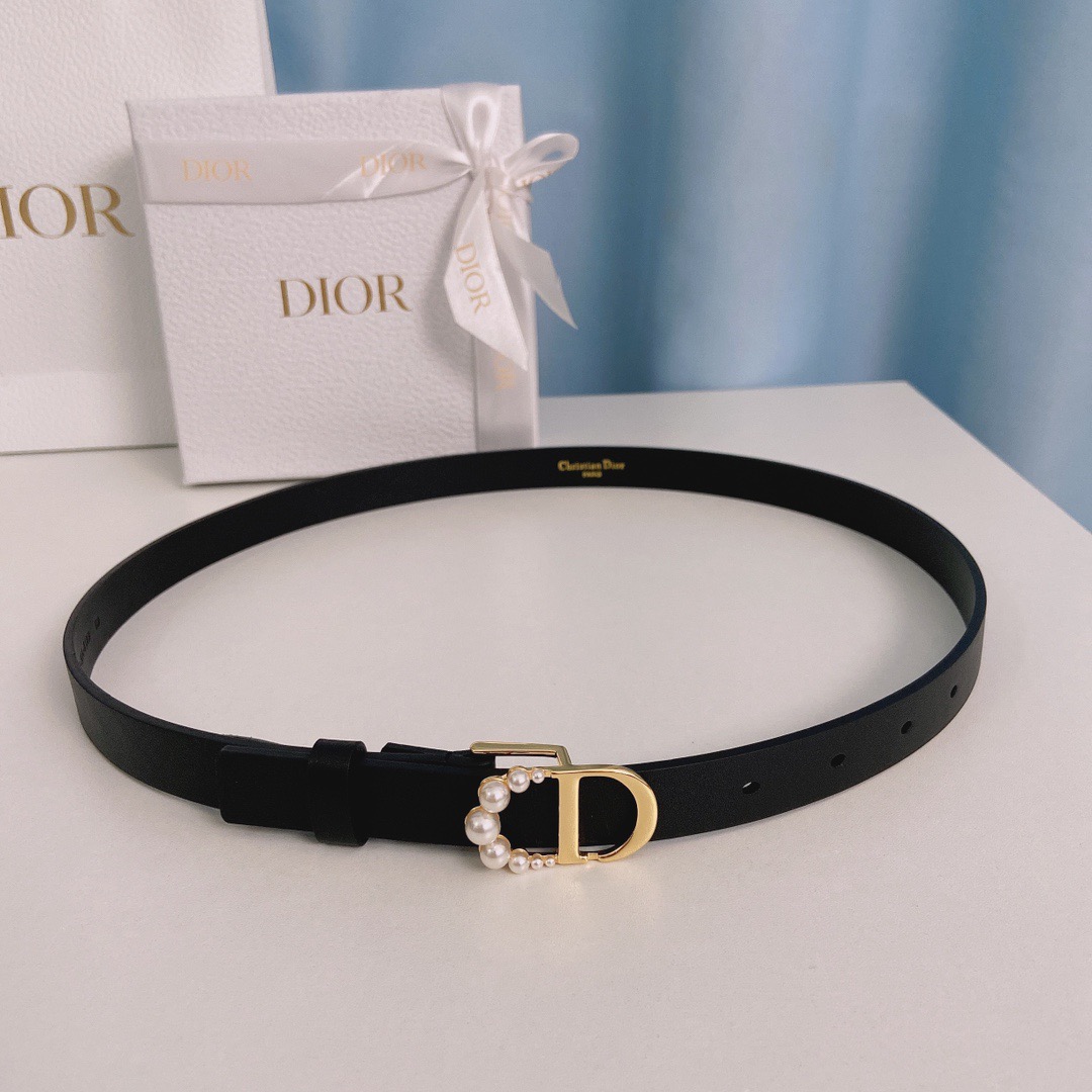 Dior Belts For Women Designer Belt Womens Formal Smooth Buckle Woman Narrow Genuine Leather Golden Bronze Cowhide Design Thin Optional High Quality