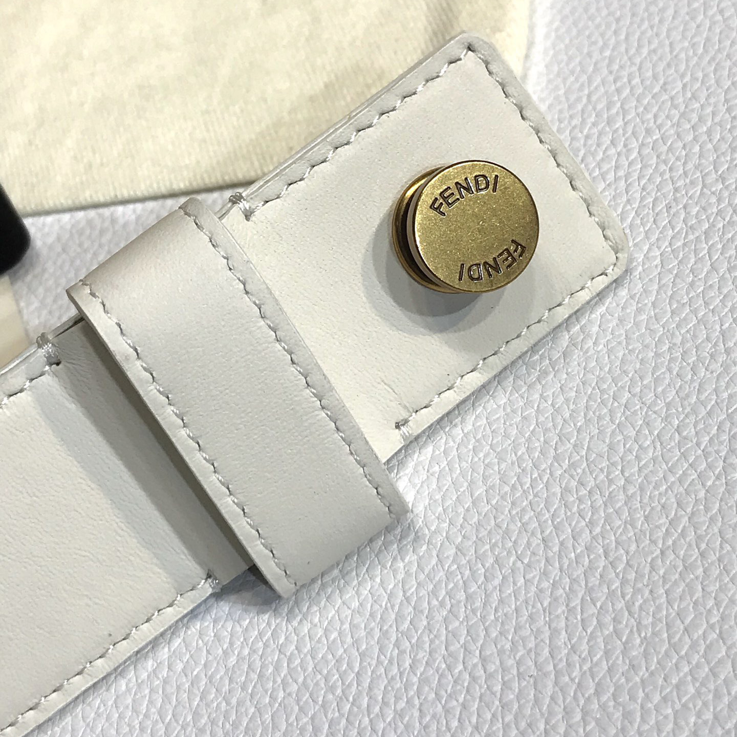 FENDI Belts For Women Designer Belt Womens Formal Smooth Buckle Woman Narrow Genuine Leather Golden Bronze Cowhide Design Thin Optional High Quality