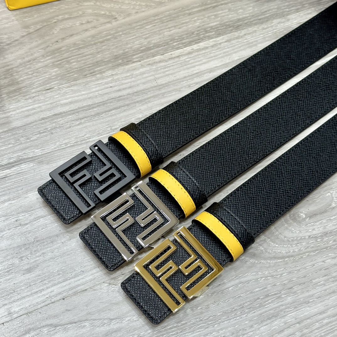 FENDI Designer Belt Mens Belts Womens Brand Belt Luxury Belt Length 100-125cm Woman Men Belt Fashion Classics Casual Letter Smooth Buckle Designer High Quality Belt