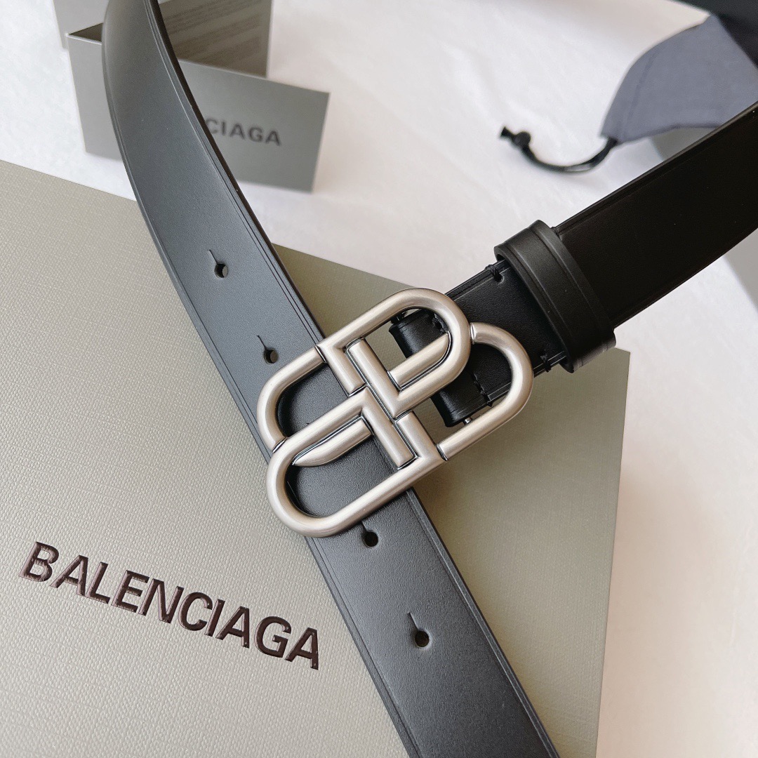 BALENCIAGA Designer Belt Mens Belts Womens Brand Belt Luxury Belt Length 100-125cm Woman Men Belt Fashion Classics Casual Letter Smooth Buckle Designer High Quality Belt